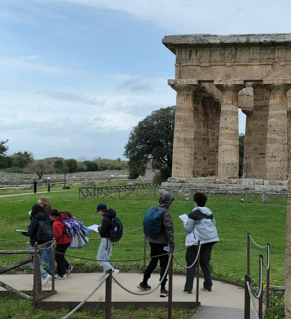 Viaje esdcolar a Pompeya y Paestum 1