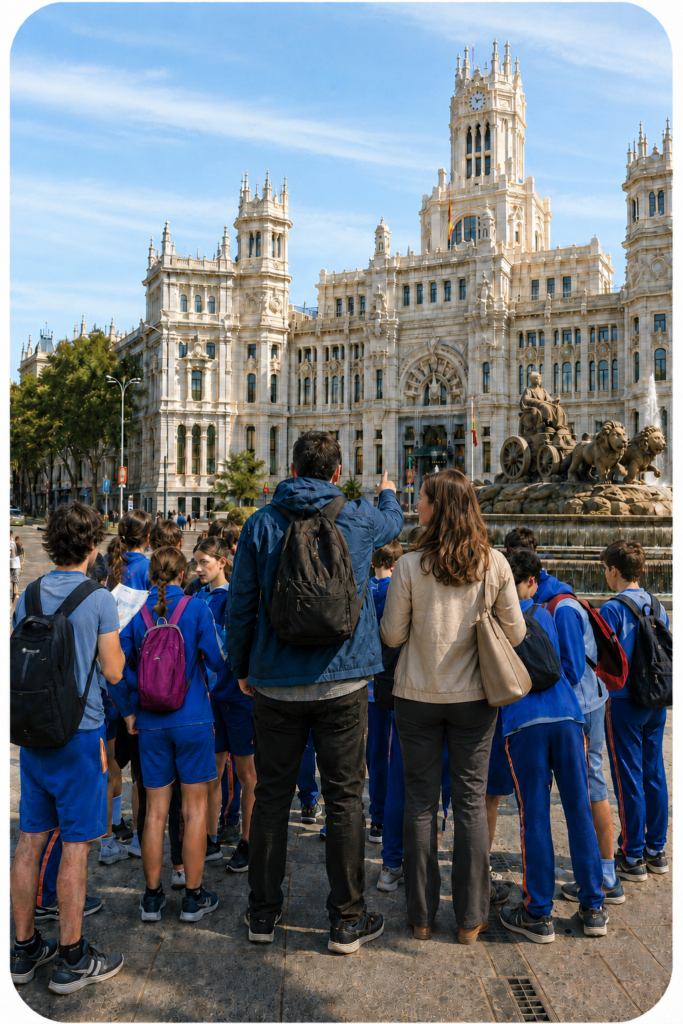 Visiitas guiadas colegeios Paisaje de la luz Madrid