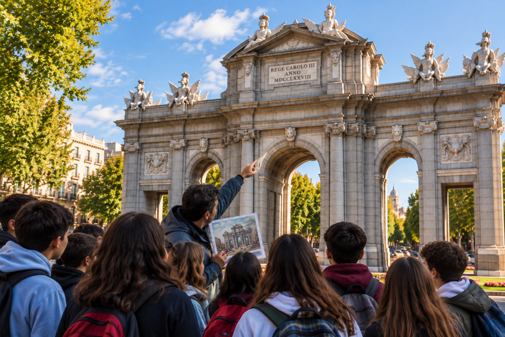 Visitas guiadas Paisaje de la Luz Madrid para institutos y colegios