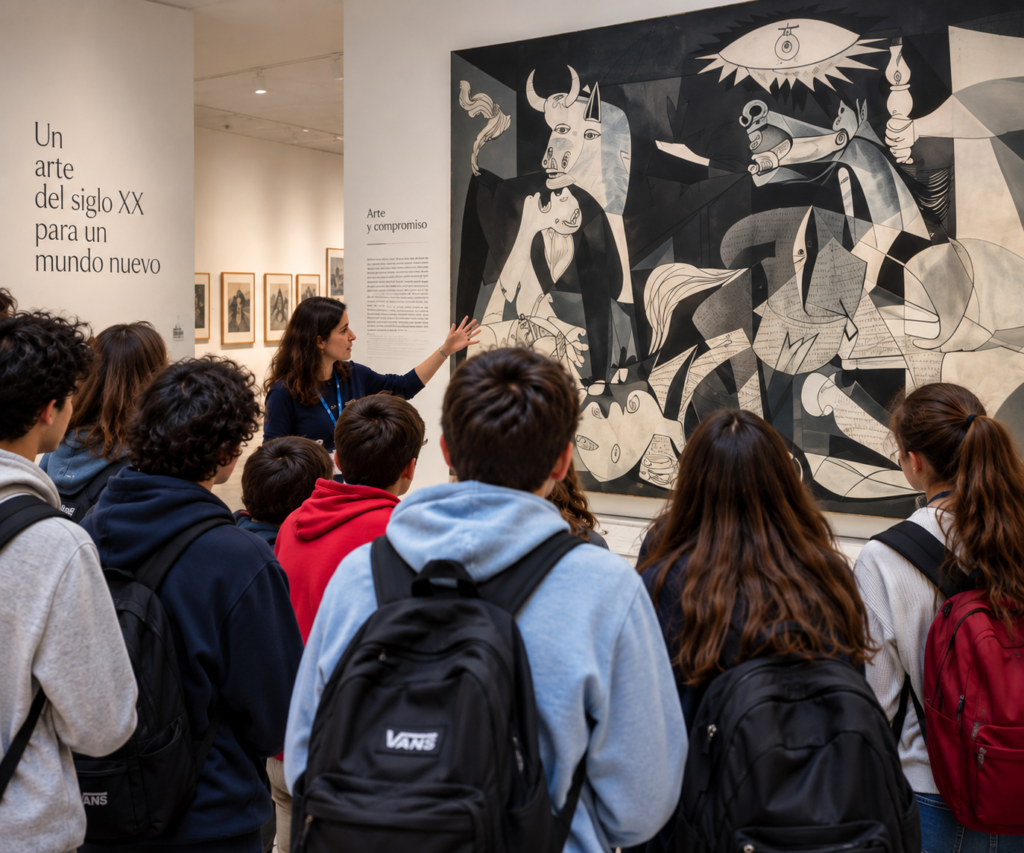 Visitas guiadas museo reina sofía colegios